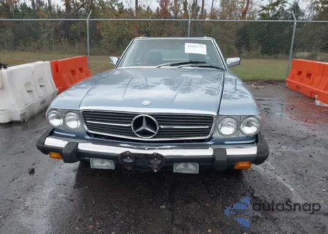 1985 Mercedes-Benz 380 Sl z USA, uszkodzony, nr VIN WDBBA45C0FA018130